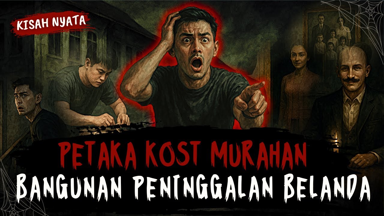 HAMPIR AJA GAK KUAT !! KISAH HOROR KOSTAN MURAH TAPI ANGKER