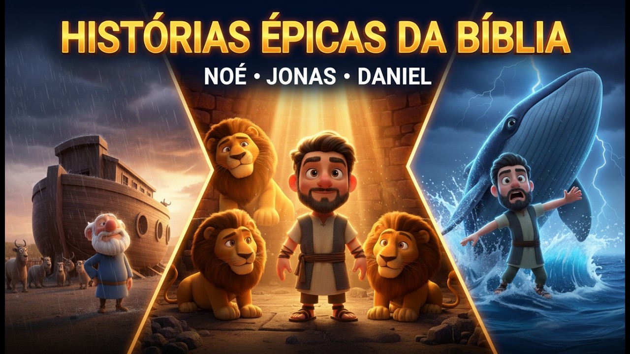Histórias Incríveis da Bíblia - Animação Bíblica