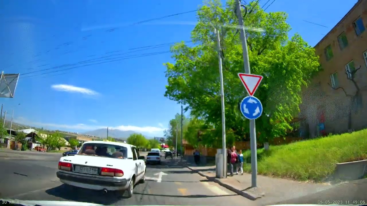 Ashtarak🇦🇲Car tour through the streets of Ashtarak 🇦🇲 ավտոտուր Աշտարակի փողոցներով #armenia #driving