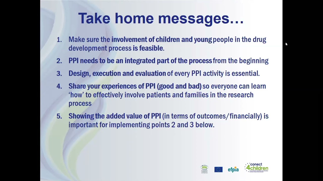 Module 8. Workshop Take Home Message