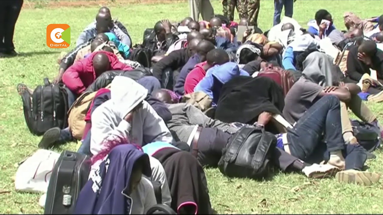 120 youths arrested with fake KDF recruitment letters.
