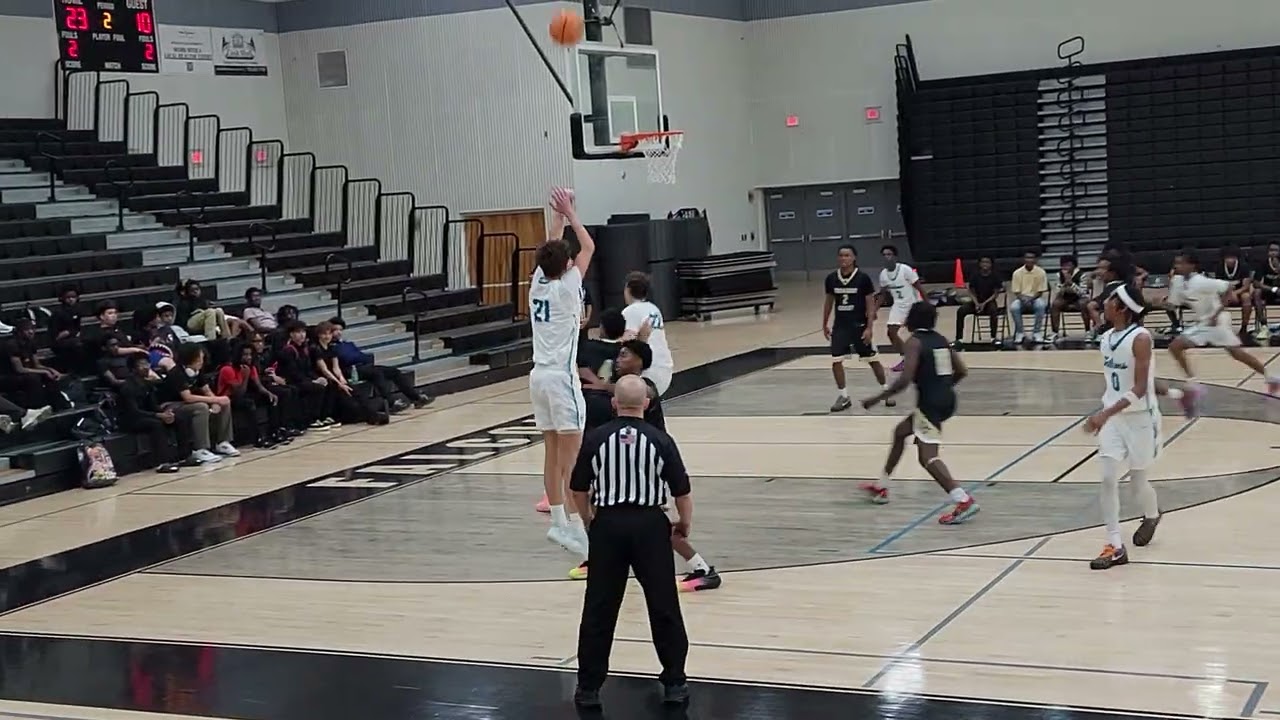 Treasure Coast vs Jensen Beach 56-51 Nate Collins 26pts down 20 come back win Mison 9pts 12-2-2025.