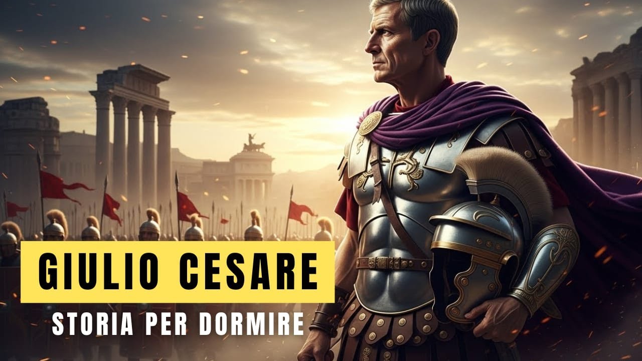 Giulio Cesare: L'uomo che cambiò il destino di Roma |  Storia per dormire