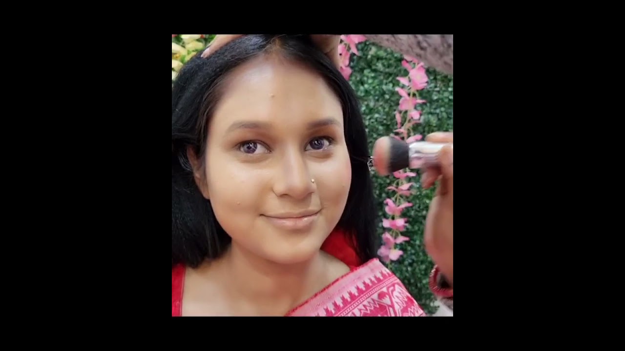 Bridhi look//Class demonstration #wintermakeup#Nonhd look