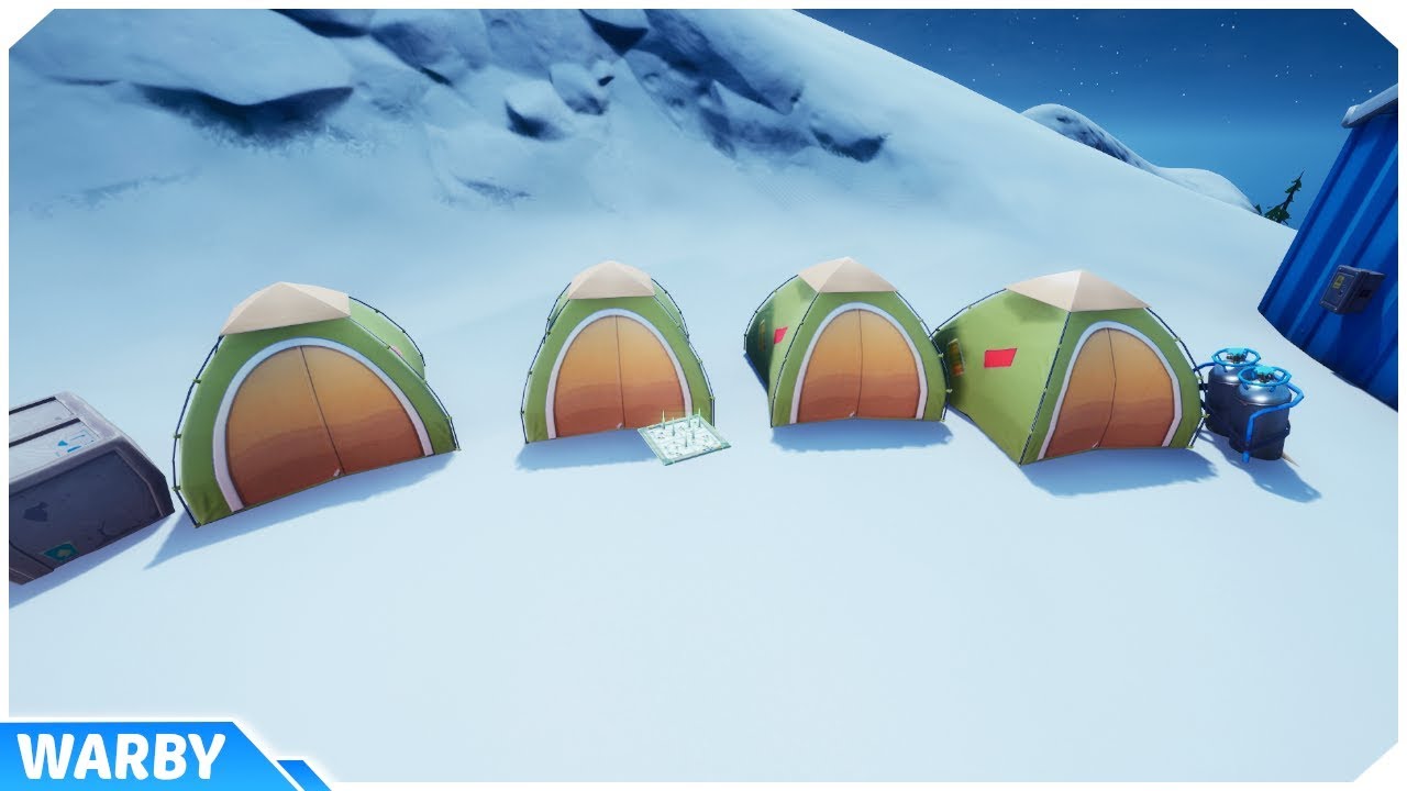 Visit Mountain Base Camps Locations - Fortnite