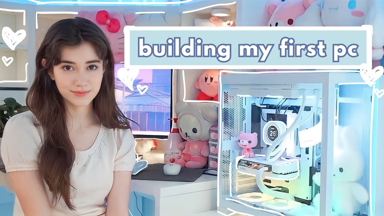 building my first gaming pc ♡ (white aesthetic - Lian Li 011)