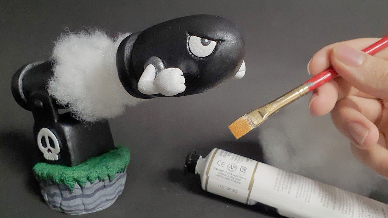 Sculpting Bullet Bill | Super Mario Bros