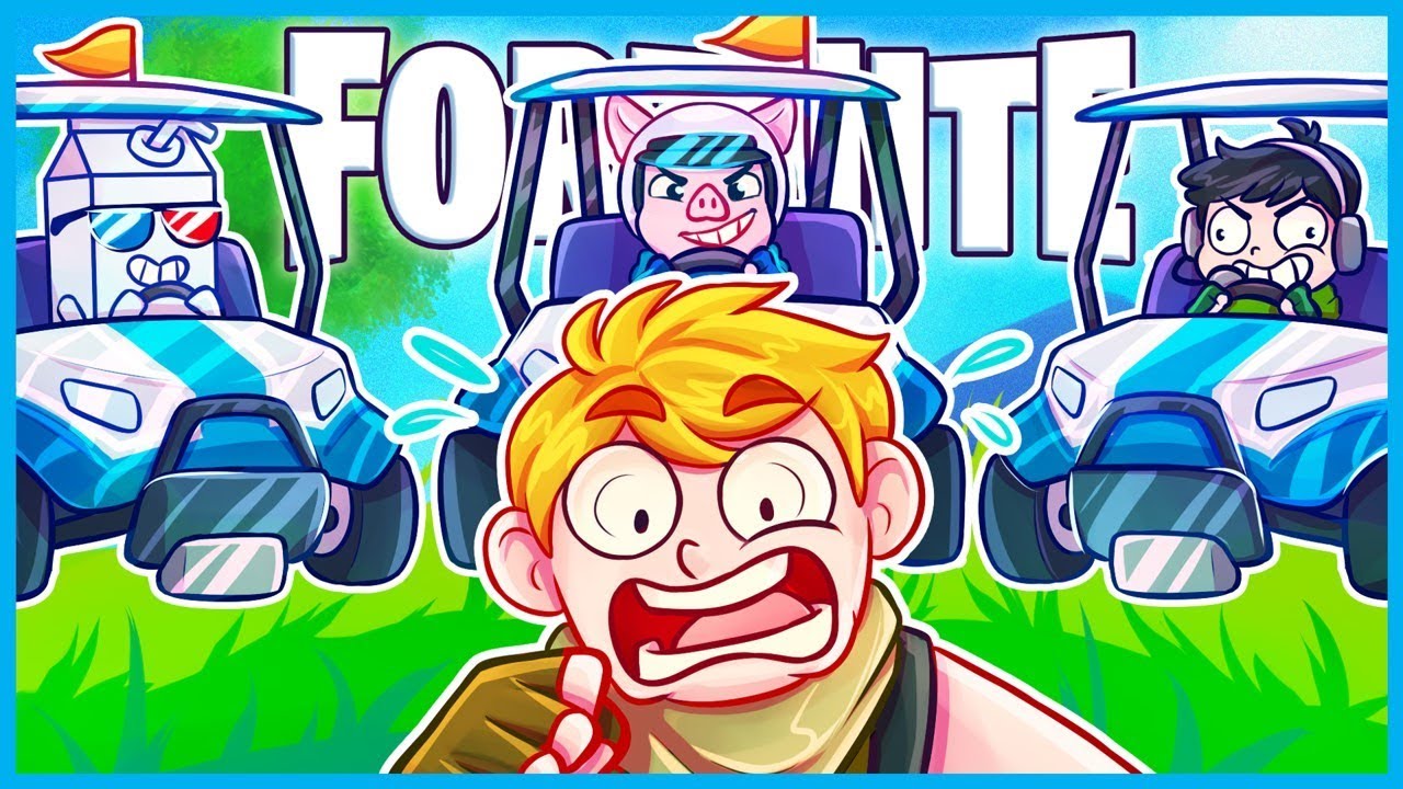 WE RAN A NOOB OVER in Fortnite: Battle Royale! (Fortnite Funny Moments & Fails)