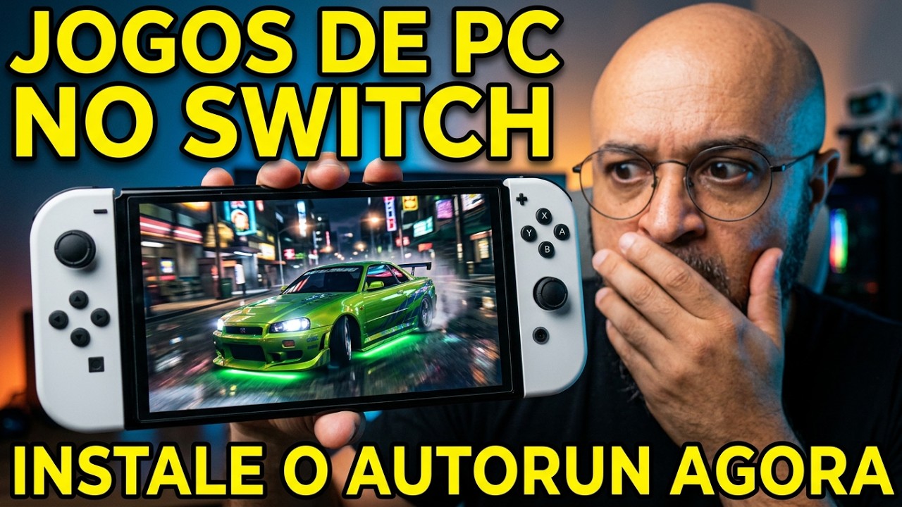 BOMBA!! JOGOS DE PC NO SWITCH - INSTALE AGORA