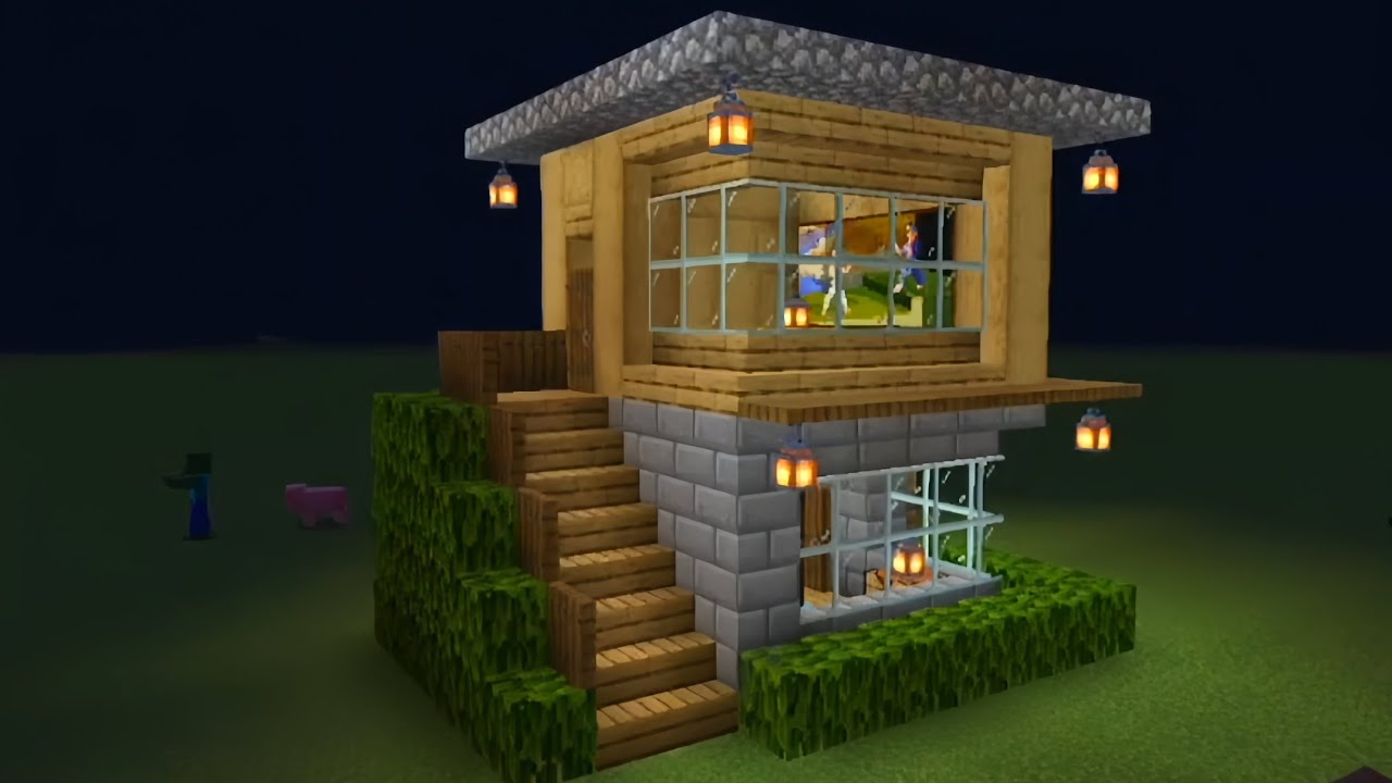 MINECRAFT STARTER HOUSE TUTORIAL 🏡