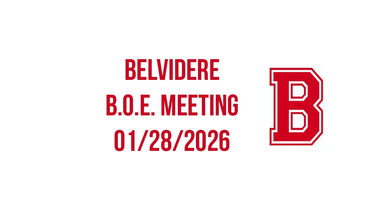 Belvidere B.O.E. Meeting January 28, 2026