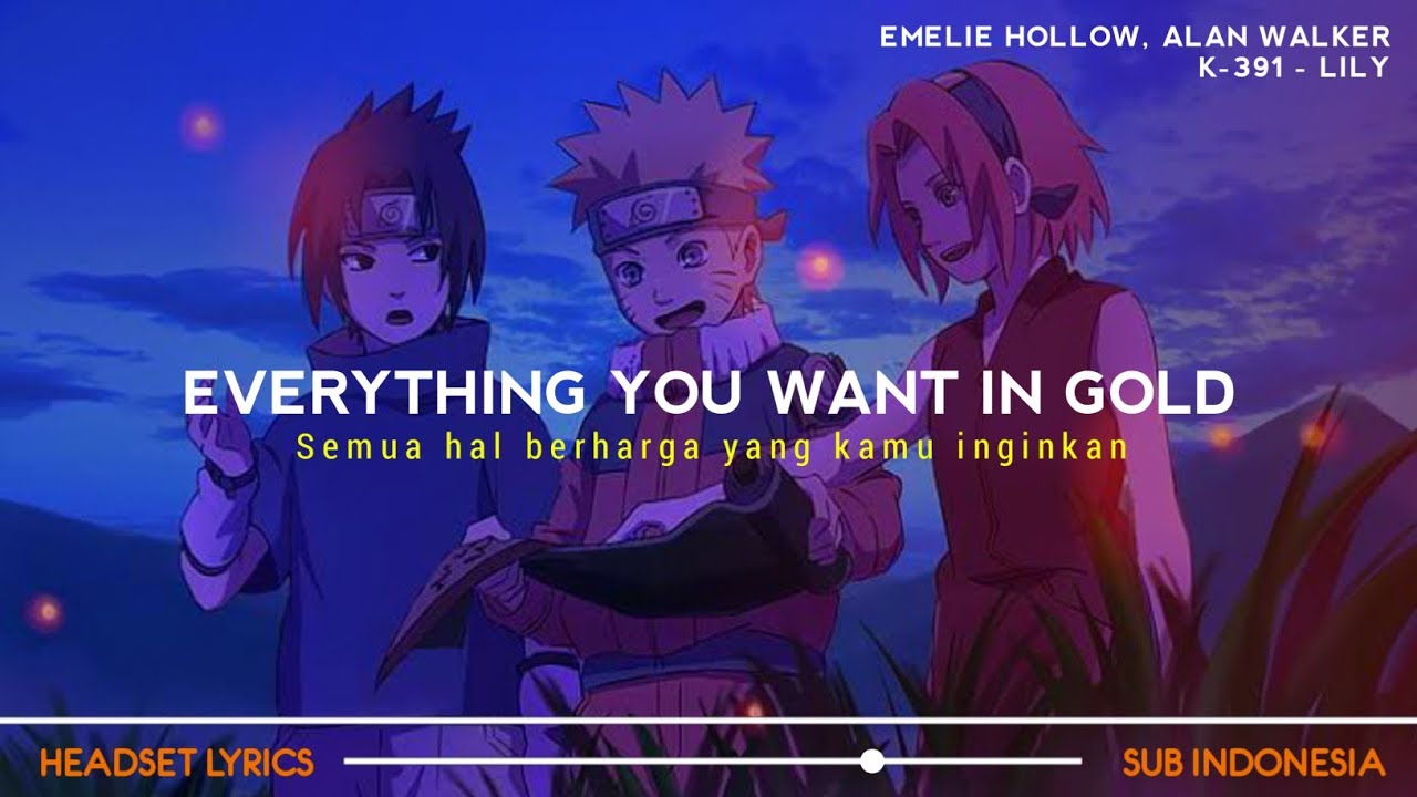 Everything You Want In Gold (Slowed Tiktok Song Version) | Lily - Alan Walker (Lyrics Terjemahan)