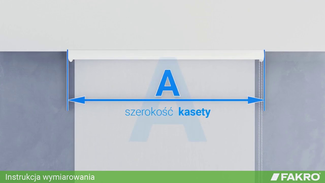 Instrukcja wymiarowania przed zakupem rolet wewnętrznych