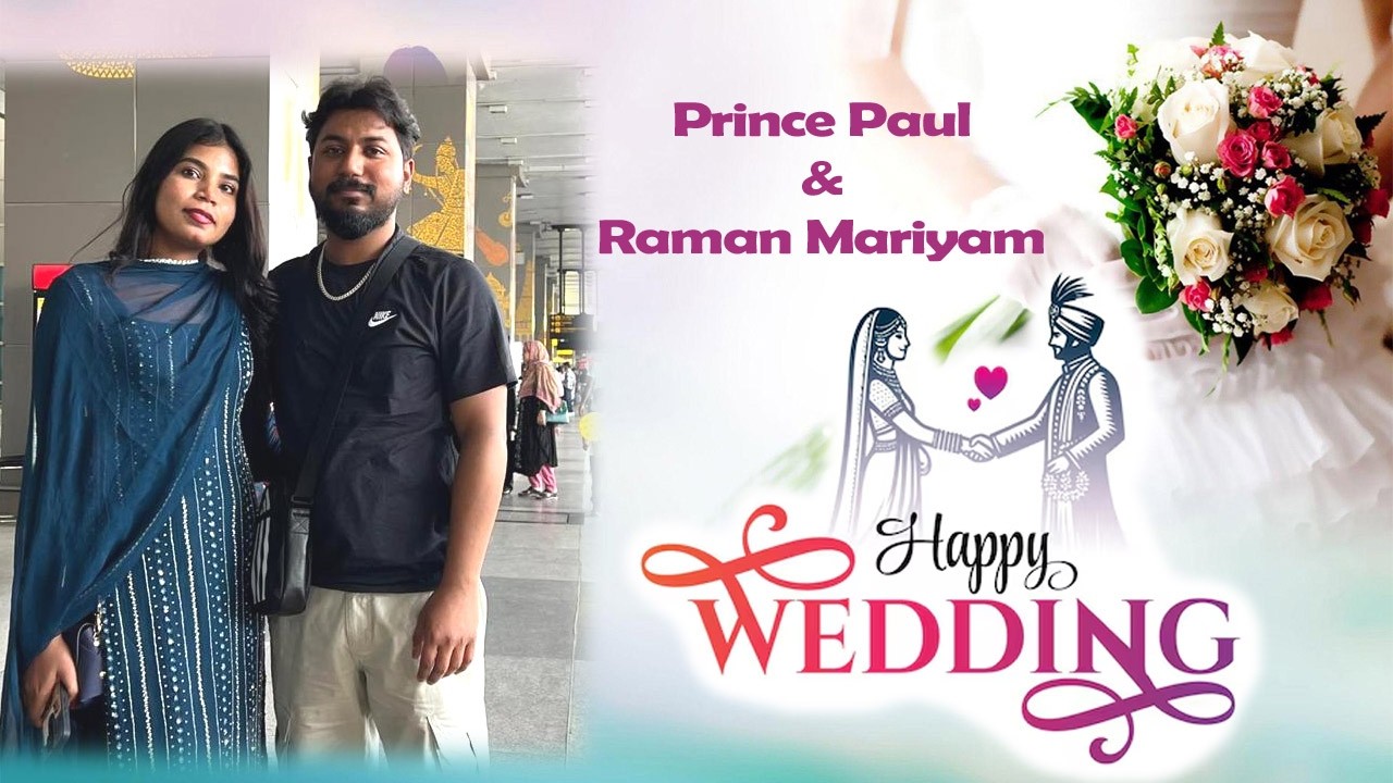 🔴LIVE | CHRISTIAN WEDDING CEREMONY PRINCE PAUL & RAMAN MARIYAM | RICORDIFILMS 7814282187, 9888881936