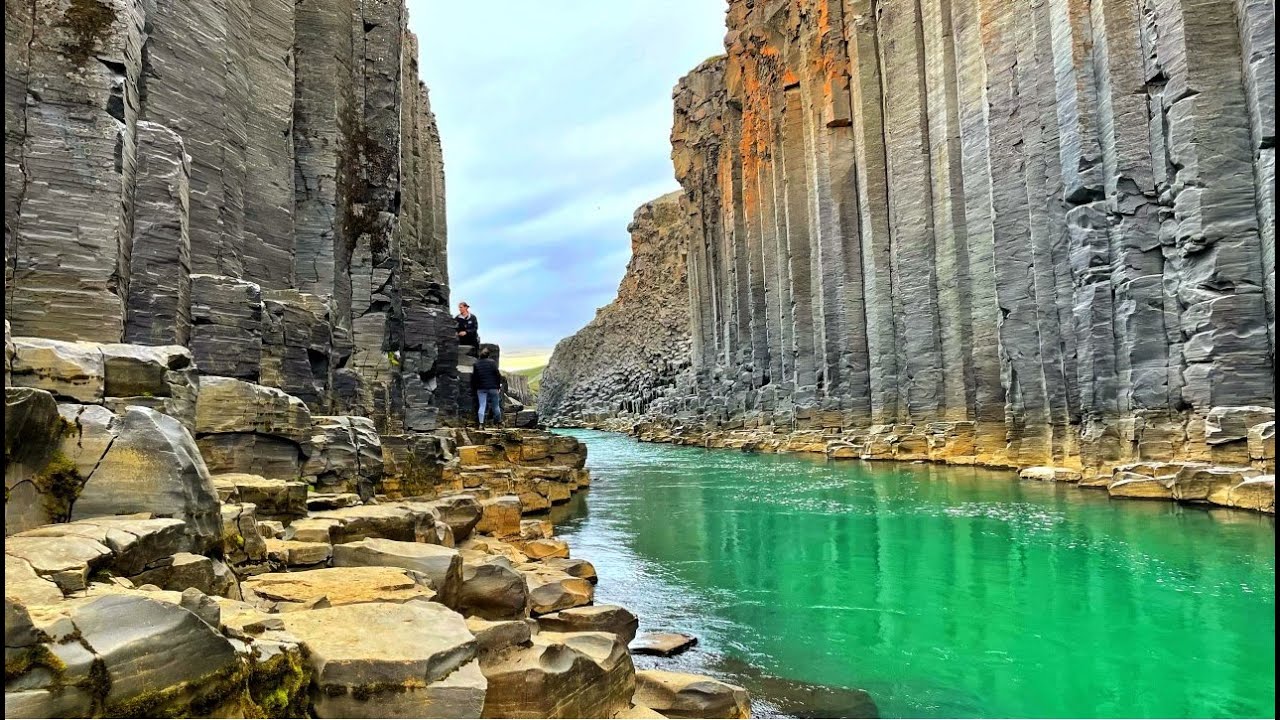 Studlagil Canyon Iceland - 4K