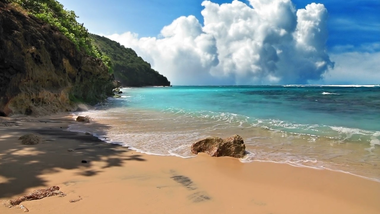 Gentle Ocean Waves on a Tropical Beach – 6 Hours of Pure Calm