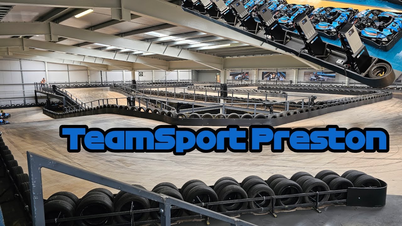 Trying out the new electric karts at TeamSport Preston Go Karting