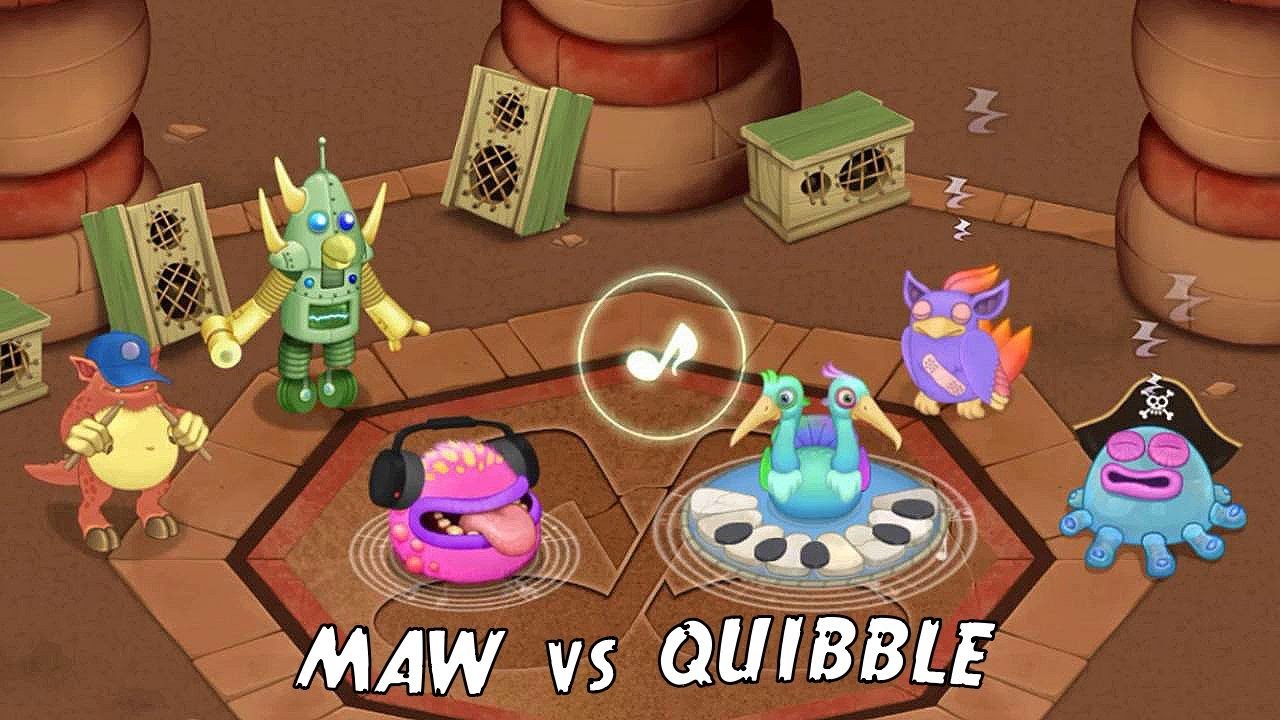 The Colossingum Quest - Maw vs Quibble | My Singing Monsters