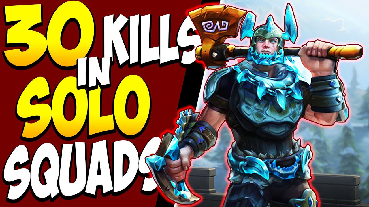 30 BOMB in SOLO vs SQUADS | Realm Royale