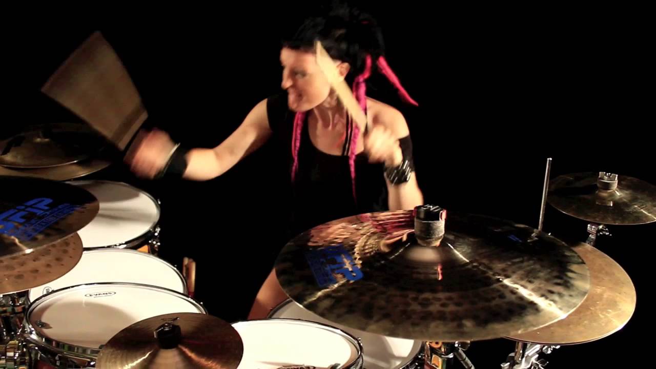 LizZard - Katy Elwell drums - The Roots Within - Majestic (official video)