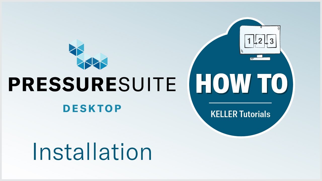 PressureSuite Desktop: Installation
