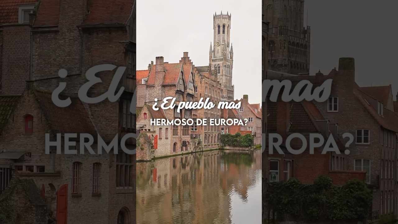 Brujas &iquest;El pueblo m&aacute;s hermoso de Eruopa?  #brujas #belgica #b&eacute;lgica #europa #eurotrip