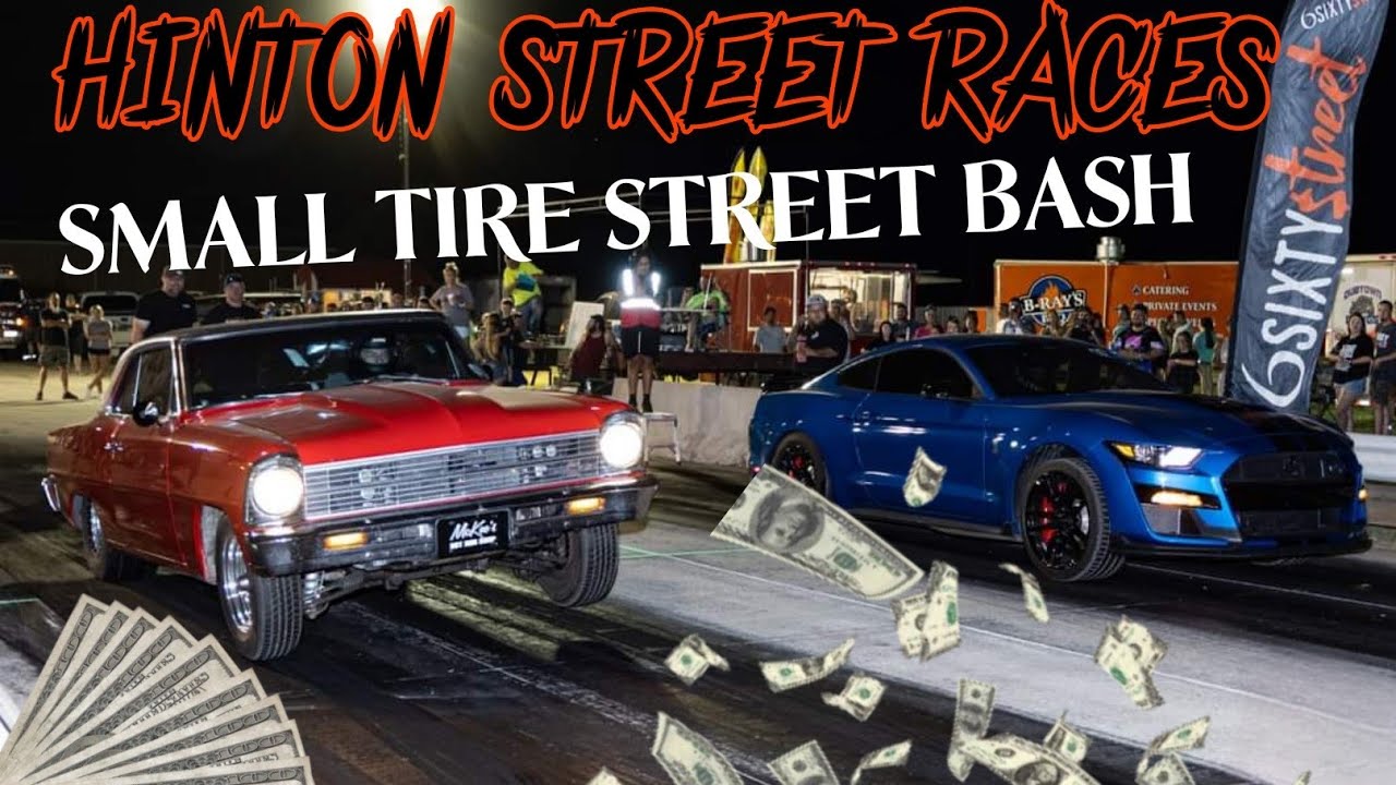 HINTON STREET RACES PRESENTS- 10K SMALL TIRE STREET RACE FLASHLIGHT START STREET RULES