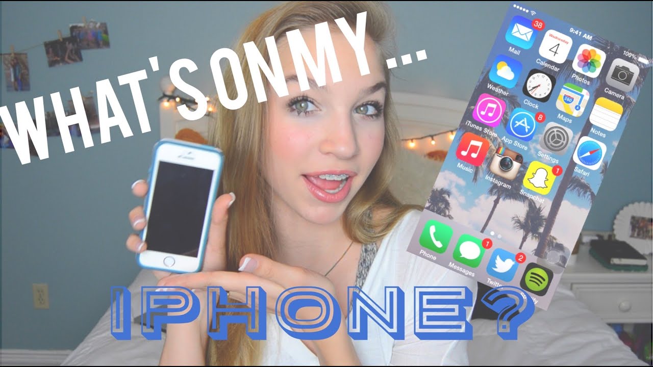 WHAT'S ON MY IPHONE?
