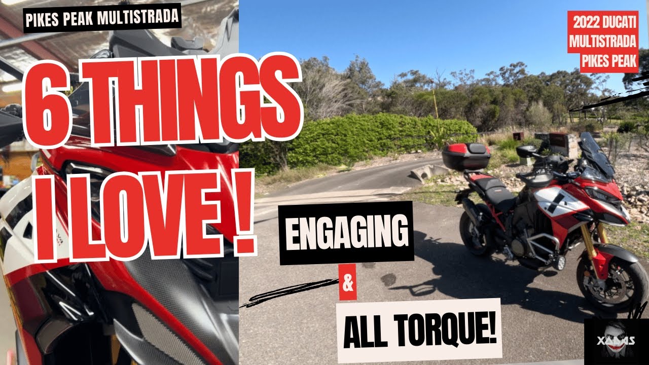 Six Things I love about the Ducati Multistrada V4 Pikes Peak