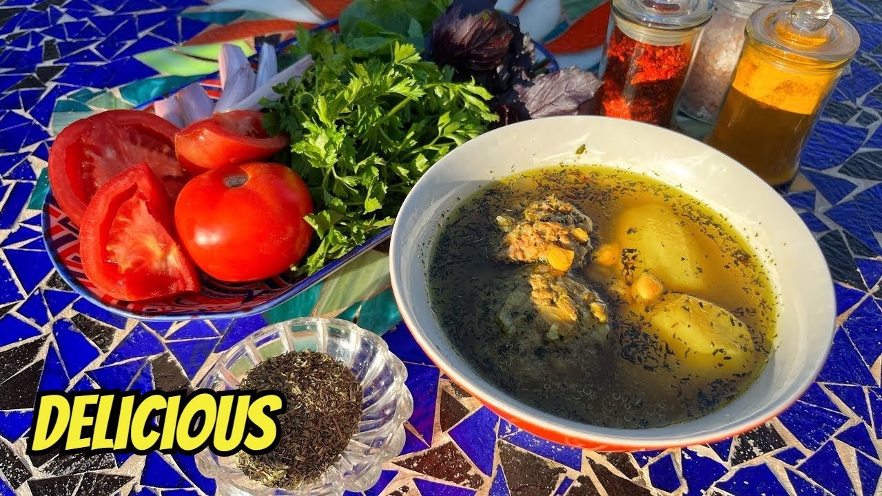 Traditional Azerbaijani Kufte Bozbash Recipe !