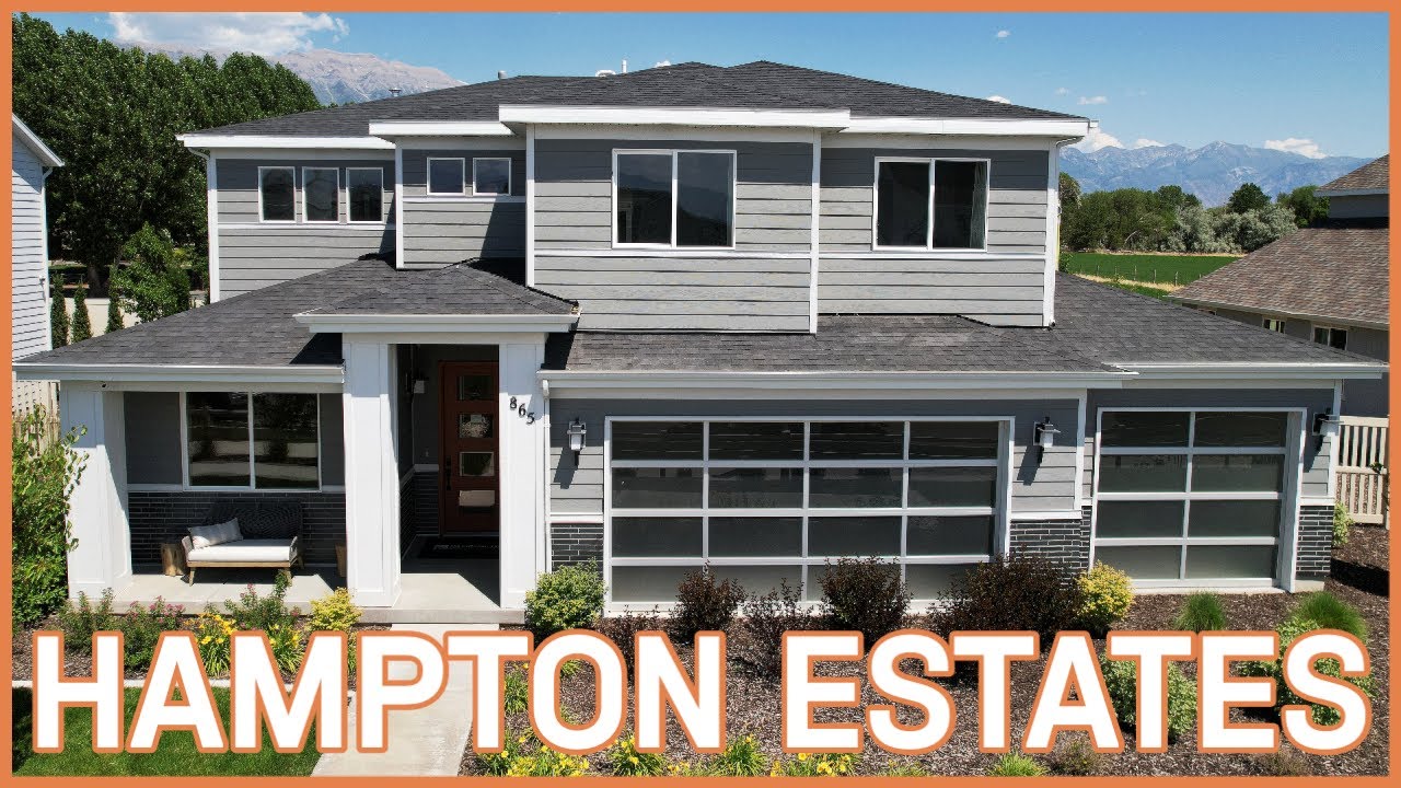 Woodside Homes: New Construction Utah, Hampton Estates Model