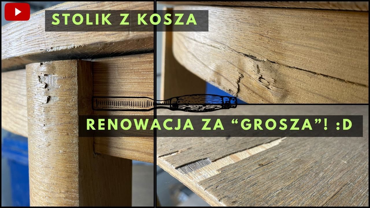 Nie Zawsze Warto Ratować Fornir | Ładne Drewno Pod Okleiną! @Mojsiek #prl #wood #meble