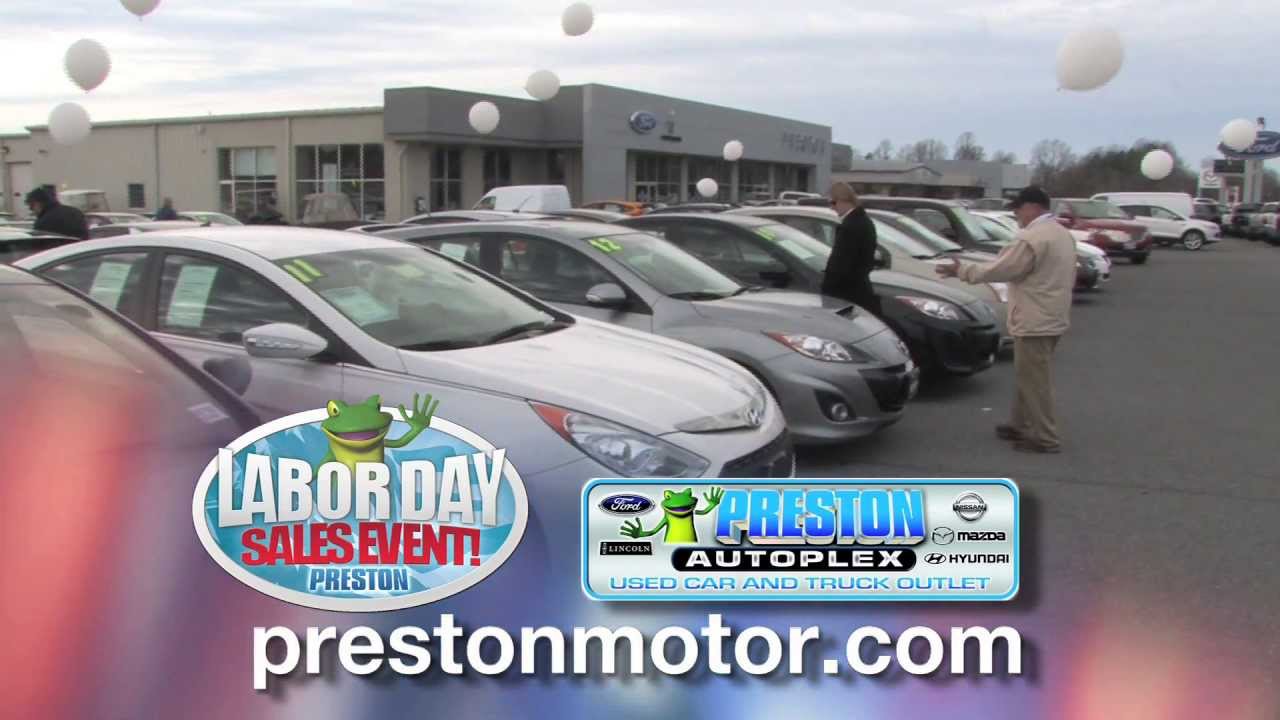 Preston Autoplex - Ford, Hyundai, Mazda, Nissan - Labor Day New and Used Car Sale in DE and MD