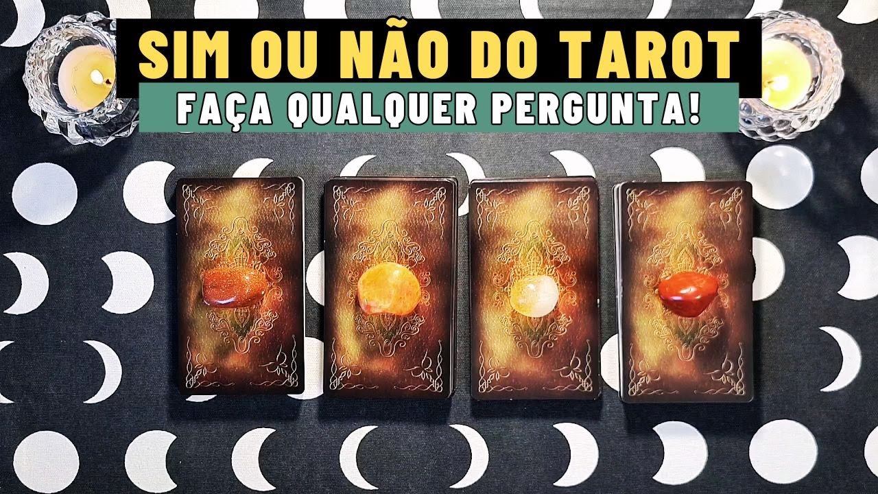 SIM OU NÃO DO TAROT + Conselho | Faça qualquer Pergunta! | Tarot Responde