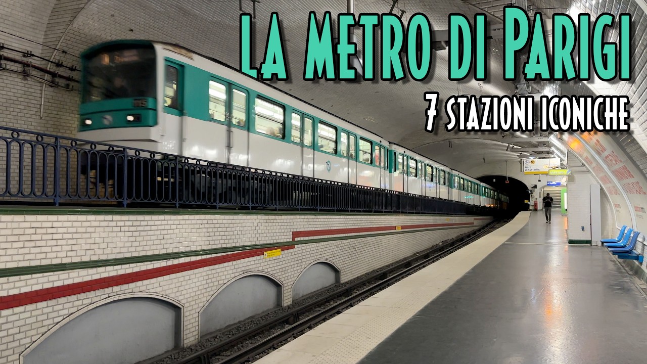 La METROPOLITANA di PARIGI: alla scoperta delle STAZIONI più BELLE