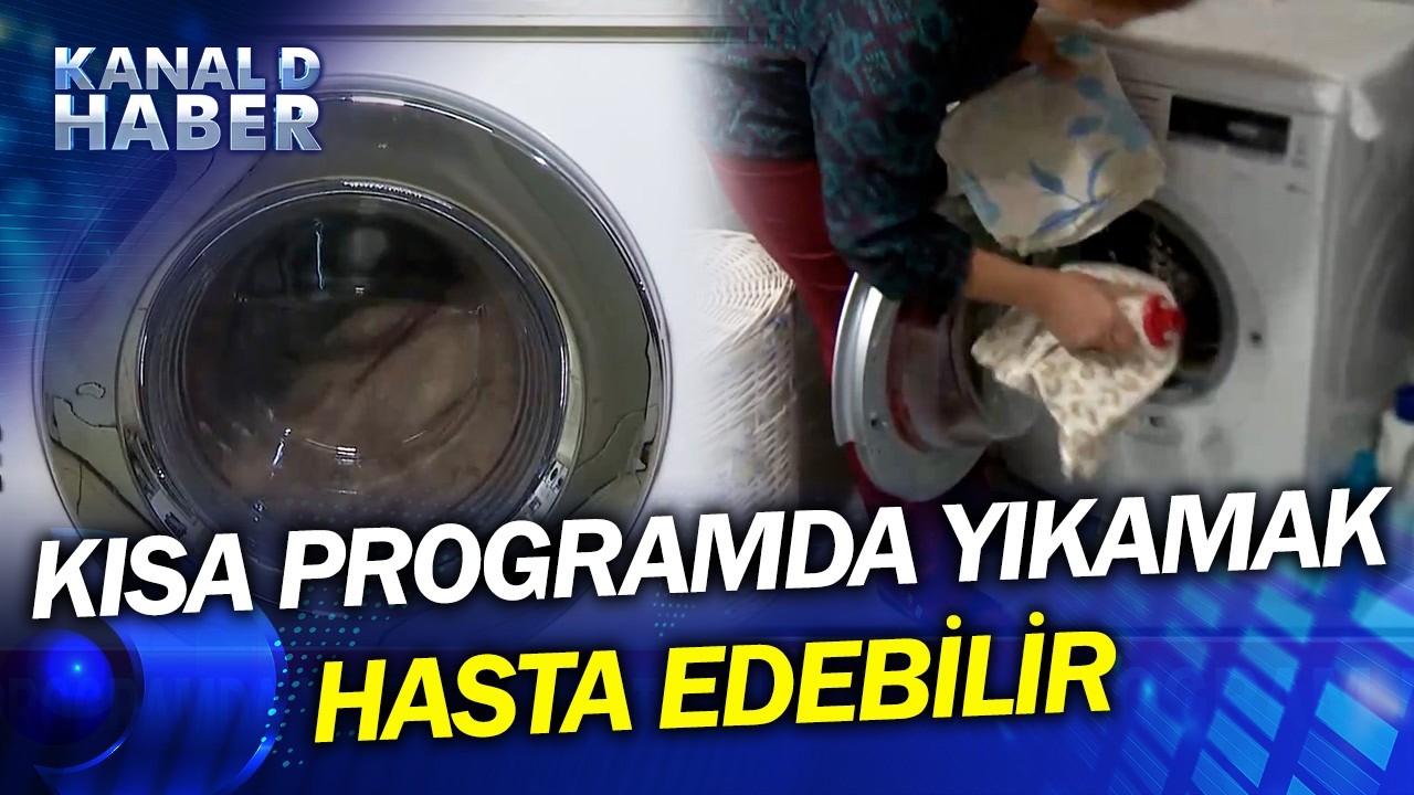 Çamaşırları Sürekli Kısa Programda Yıkamayın! Hasta Edebilir