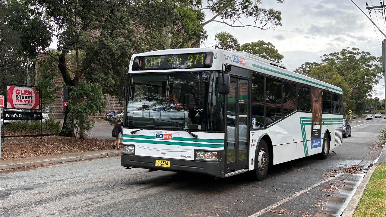 CDC NSW Volvo B12BLE Bustech VST m/o8274 [Route 271]