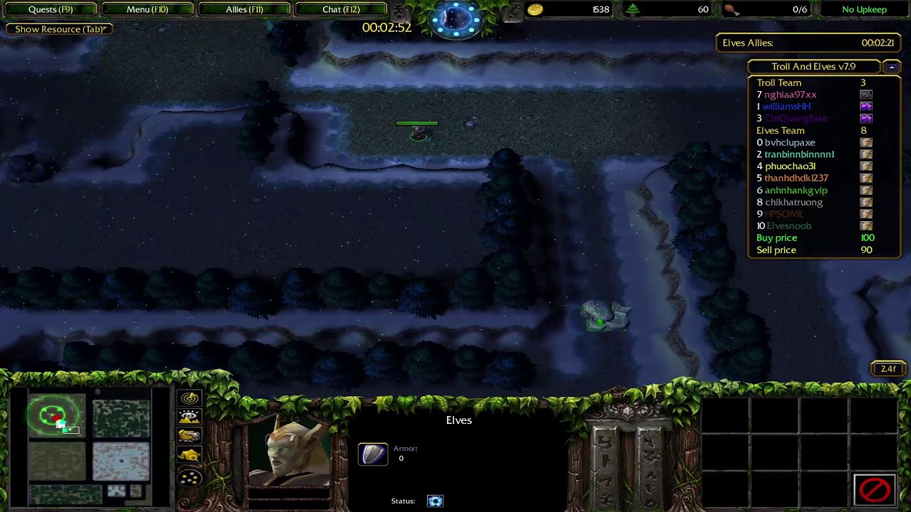 Warcarft 3 | Troll and Elves 7.9