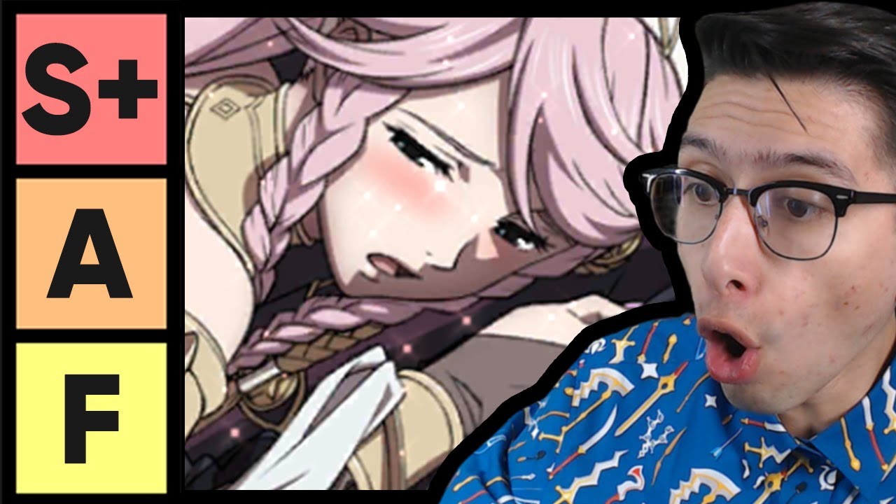 RANKING Fire Emblem CONFESSIONS 😍😍😍 (Awakening)