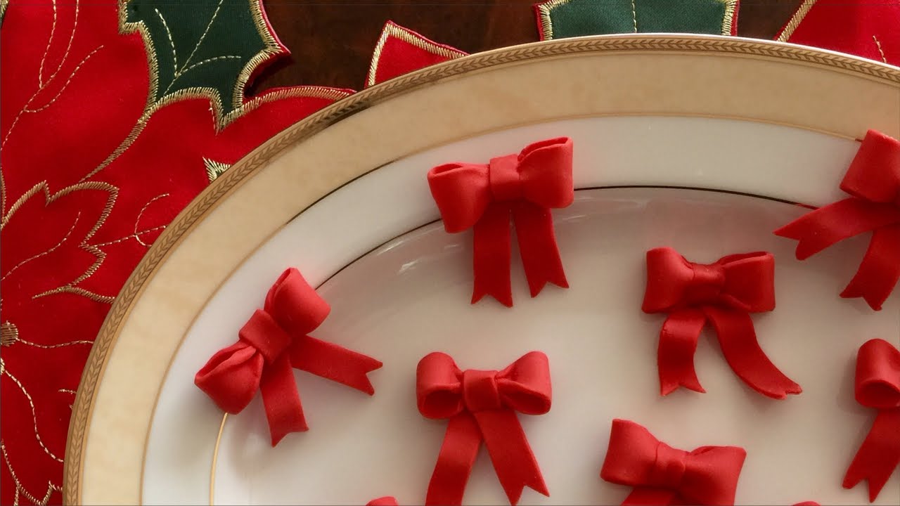 How To Make Fondant Bows