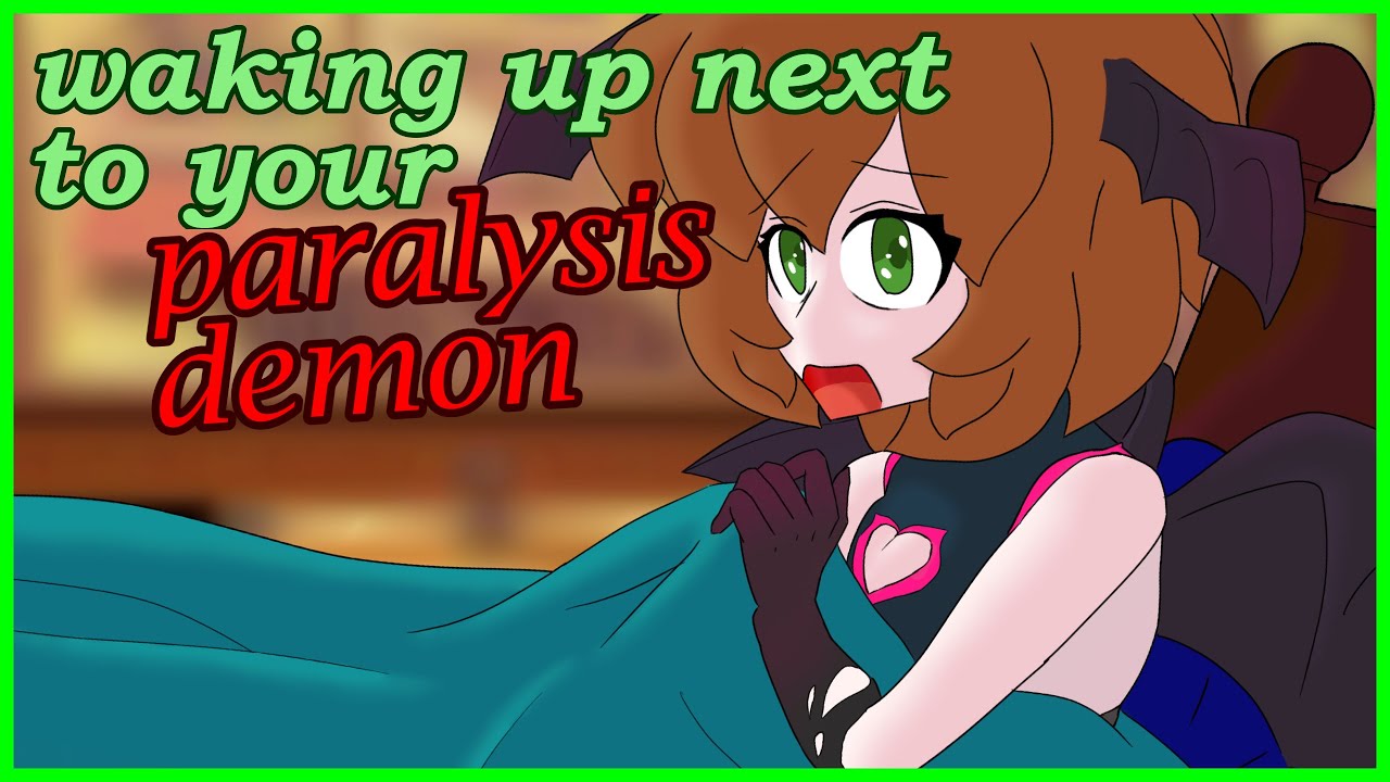 [ASMR] Waking next to your paralysis demon (roleplay, femboy, cuddles)
