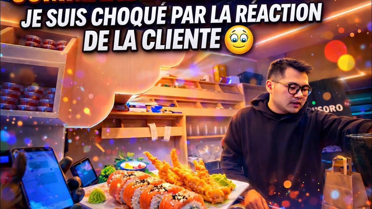 Commande endommagé la réaction de la cliente es étonnante 🥺