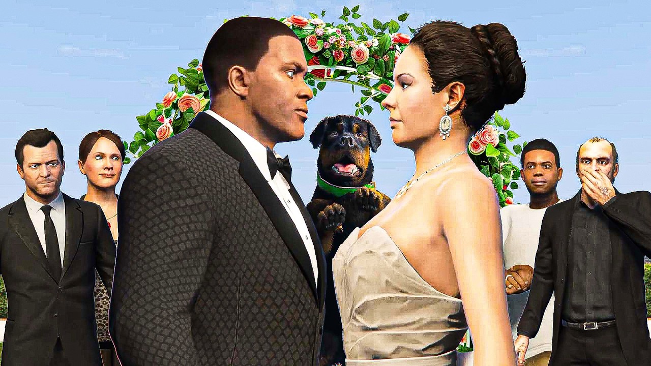 GTA 5 - Franklin Gets MARRIED – Love & War in Los Santos