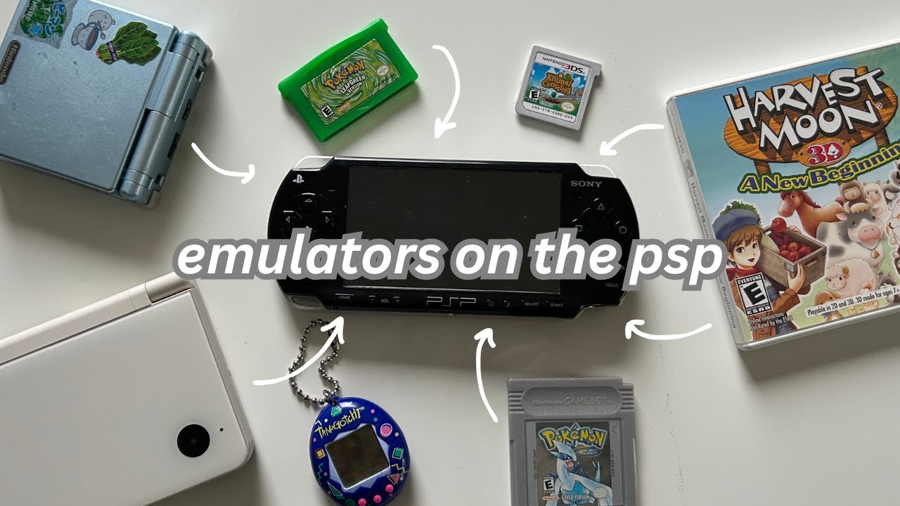 emulation on the psp is incredible! 🫧 // 5 emulators for the psp
