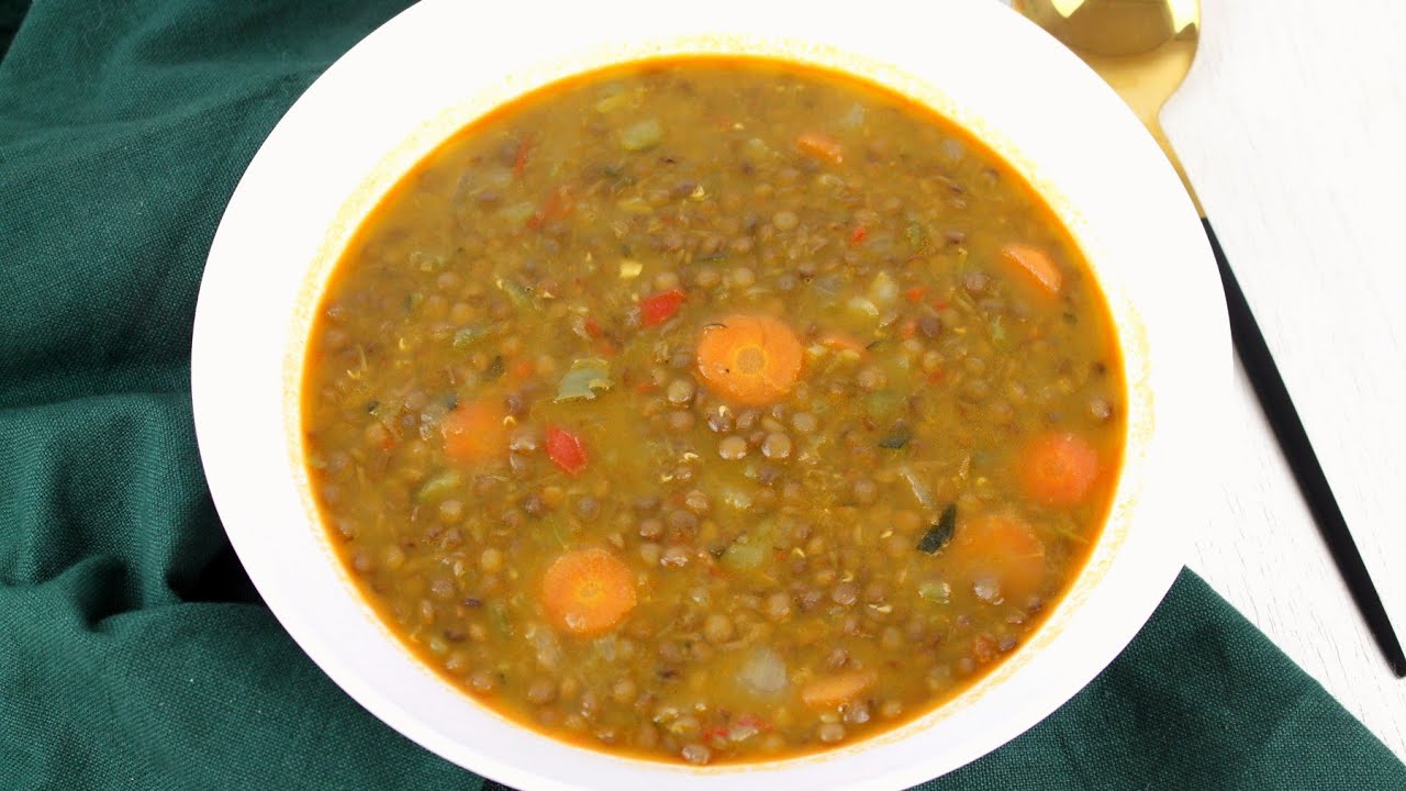 🍲Lentejas guisadas CON VERDURAS en Thermomix🍲 | Receta fácil y saludable