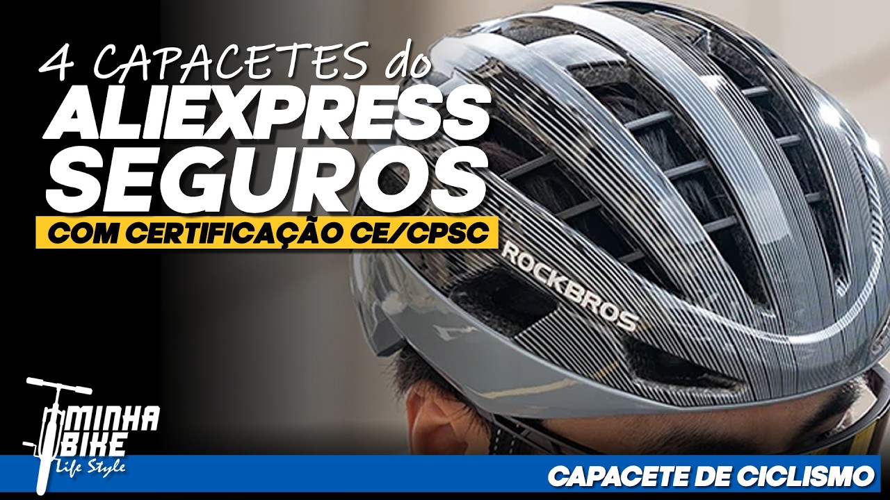 CAPACETE DE CICLISMO DO ALIEXPRESS VALE A PENA? 4 Opções Seguras - Minha Bike Life Style