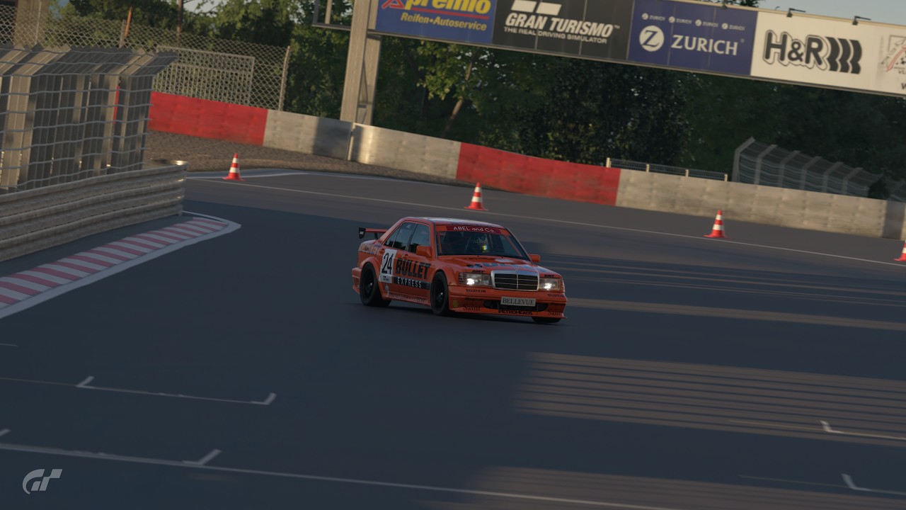 GT7 Power Pack - European Historic car race, variable conditions