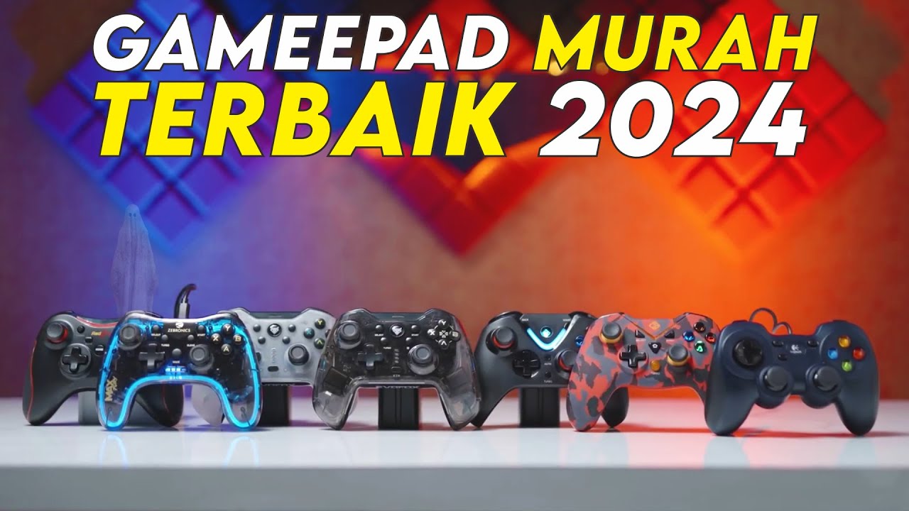 Rekomendasi GAMEPAD MURAH TERBAIK 2024 untuk PC, PS, Android & IOS