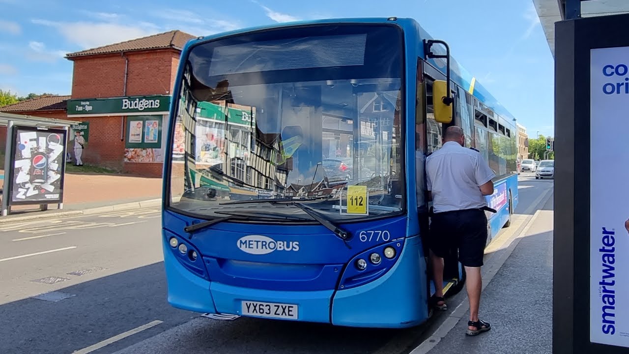 Enviro 200 maxed out on Route 270 | Brighton - East Grinstead | YX63ZXE 6770
