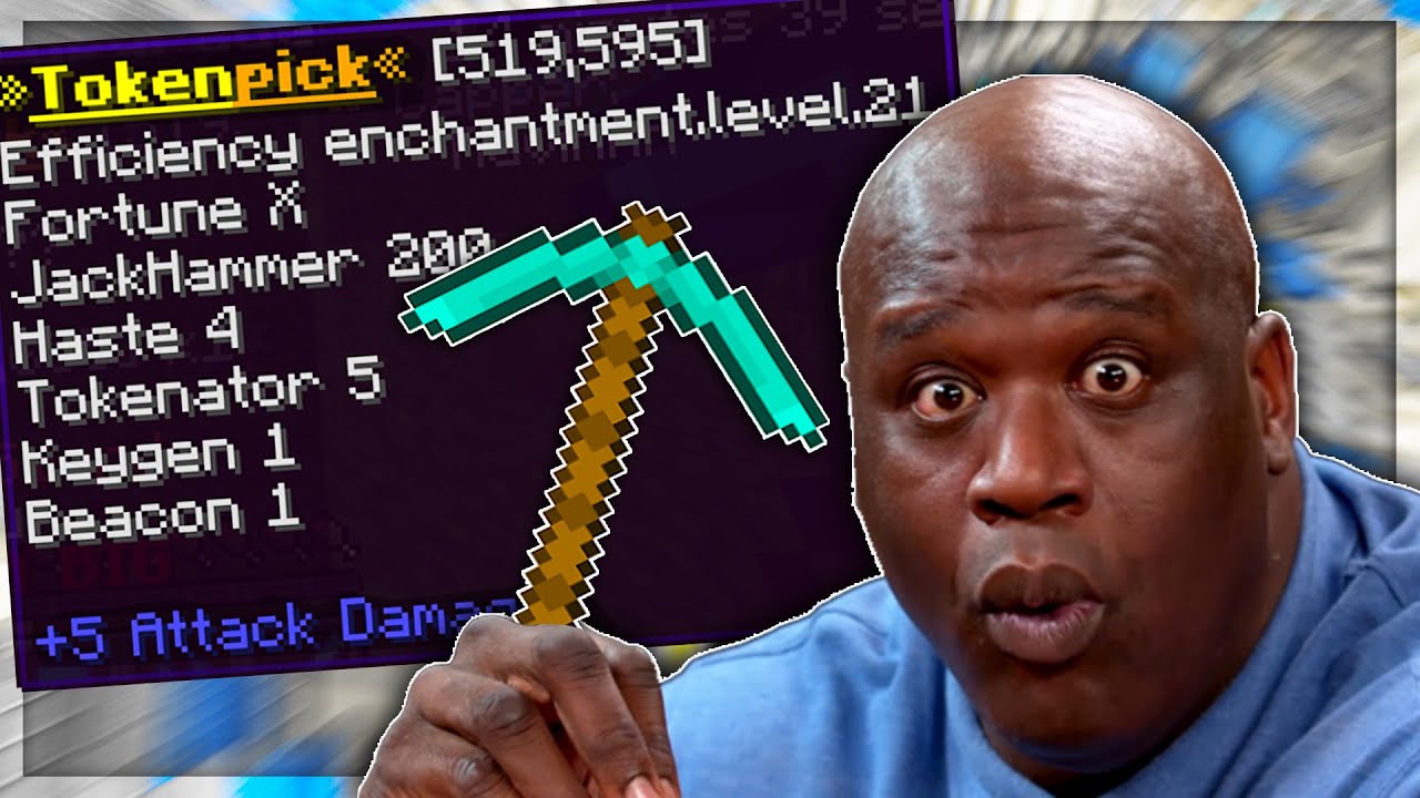 THE BILLION TOKEN PICKAXE QUEST! | Minecraft Prison